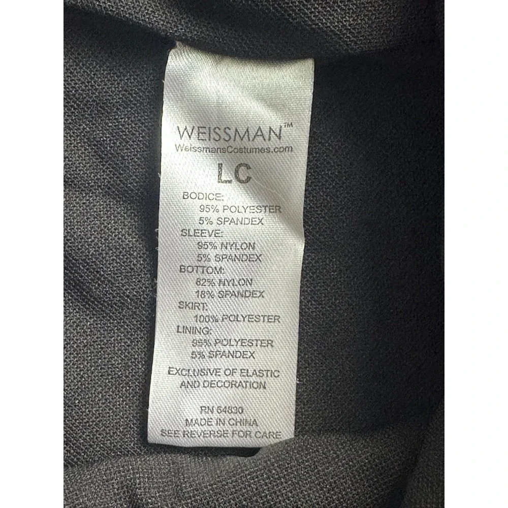 Weissman 9887 Size LC ME TOO‎ Multicolor Jazz Tap Modern Biketard Dance Costume
